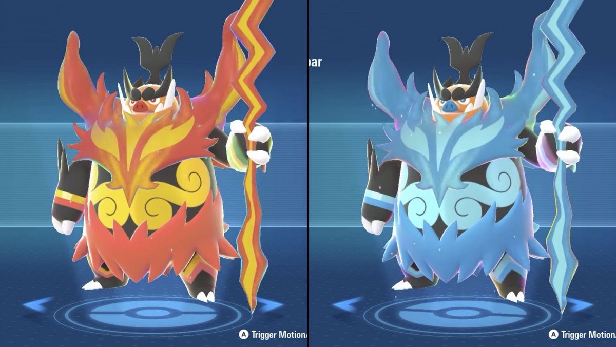 ⚡#PokemonLegendsZA📷 最新情報📷 🔽色違い御三家×#メガシンカ 特集