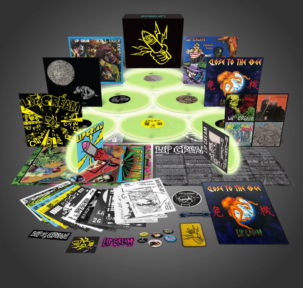 LIP CREAM、全音源が完全デジタルリマスターで完全復刻予約受付開始