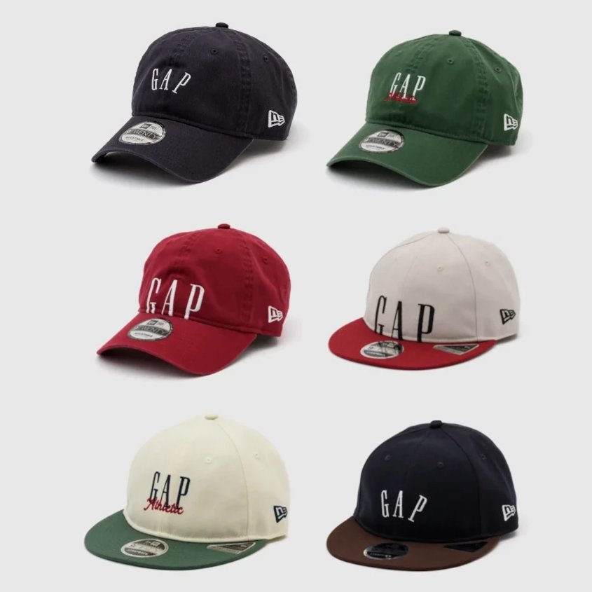 Gap × New era® の日本限定コラボコレクションが11月18日(火)10:00