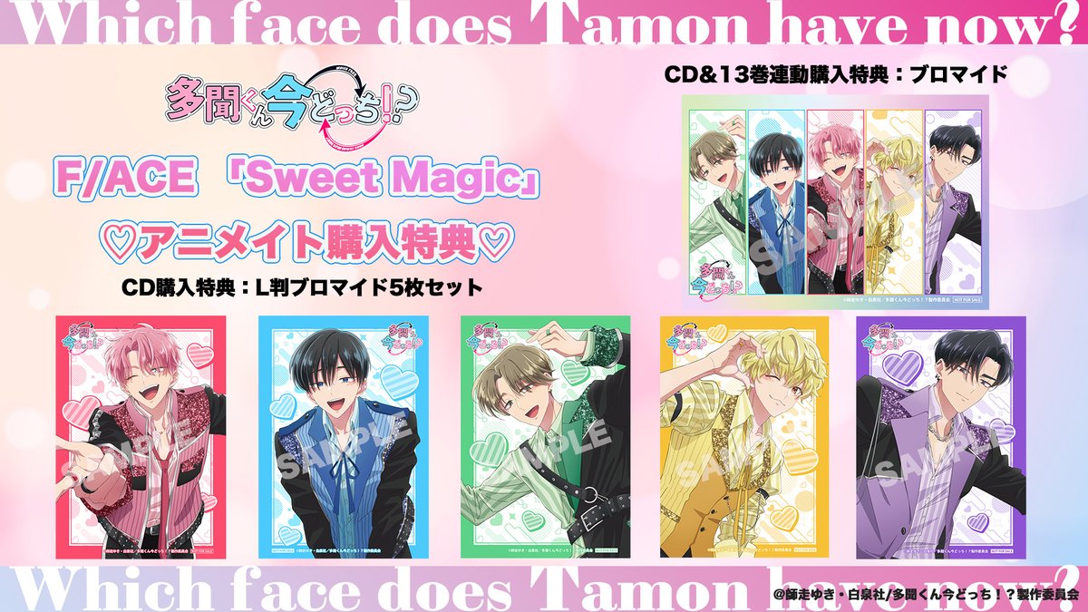 多聞くん今どっち！？ CD アニメイト特典 コンプリート CD｜MUSIC｜TV