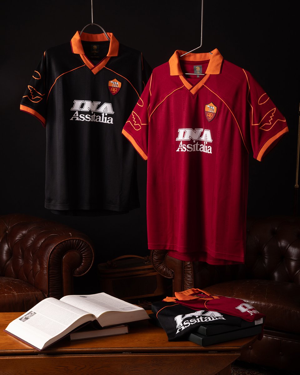 ASローマは名作1999/2000シーズンユニフォームをレトロコレクション