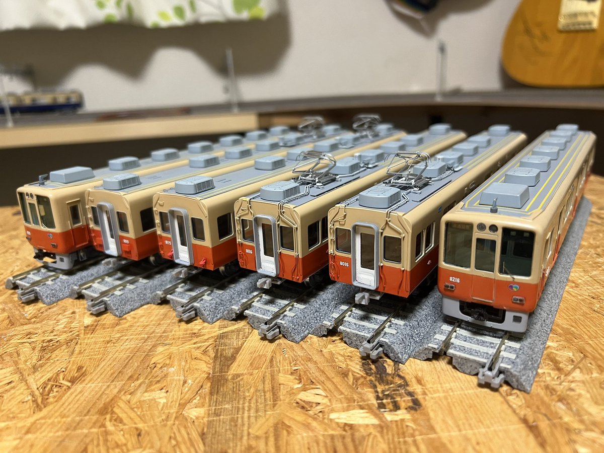 コダマモデル阪神8000系製作記 最終回 10ヶ月かかりましたが、ようやく