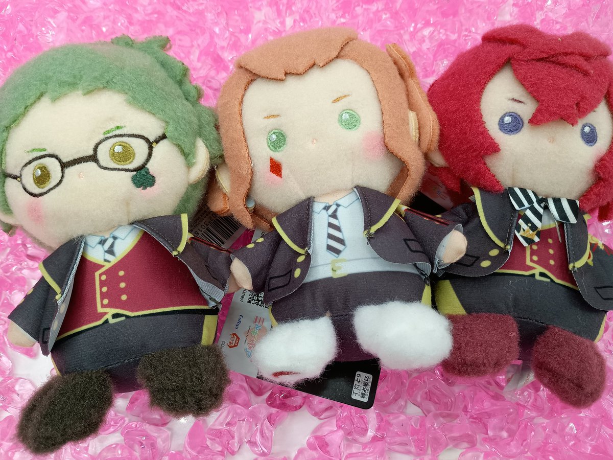 ディズニー ツイステッドワンダーランド ミルキーボア ぬいぐるみ 6種