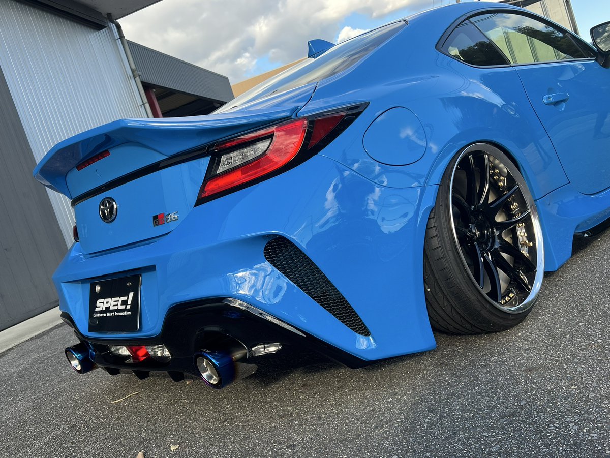 SPEC！セフィロスです GR86 ダックテール 未塗装 海外のお客様からご