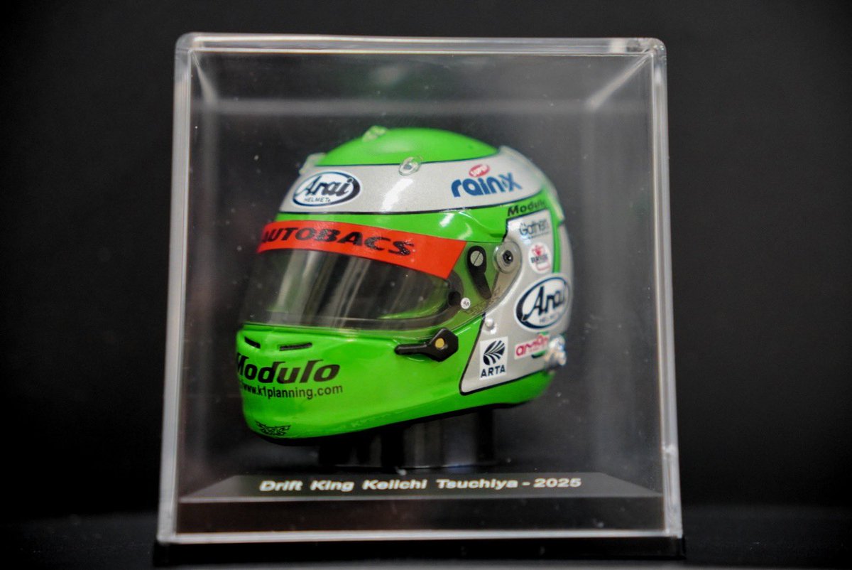 東京オートサロン直前情報ℹ️ 会場にて土屋圭市さんのミニチュア