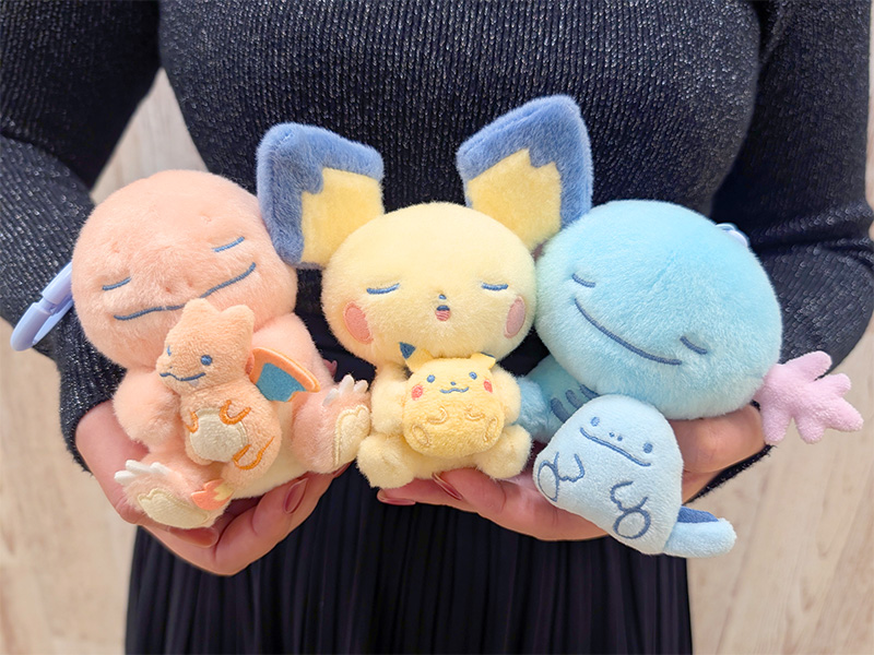 ✓ぬいぐるみ Little Daydream ・ピチューとピカチュウぬいぐるみ