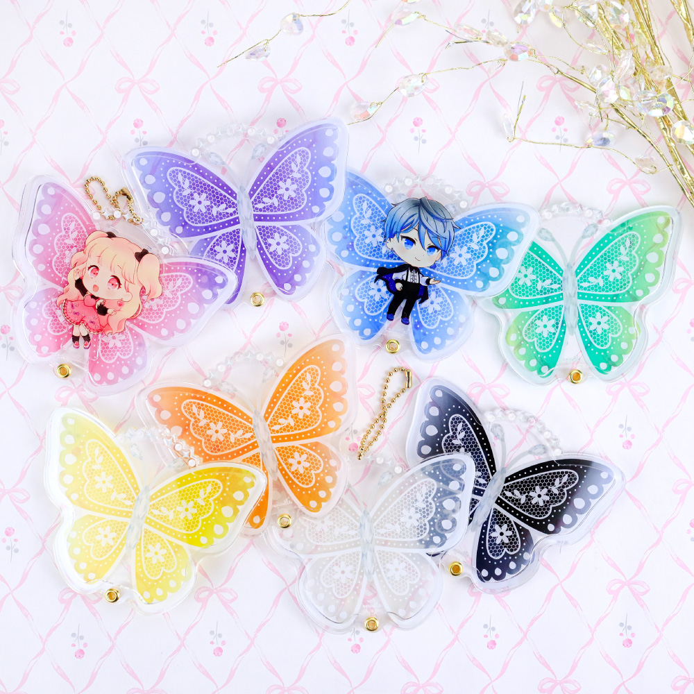 🌸🌿NEW ITEM🌿🌸 キャラ福くじONLINE apicolle 《 スプリングパピヨン