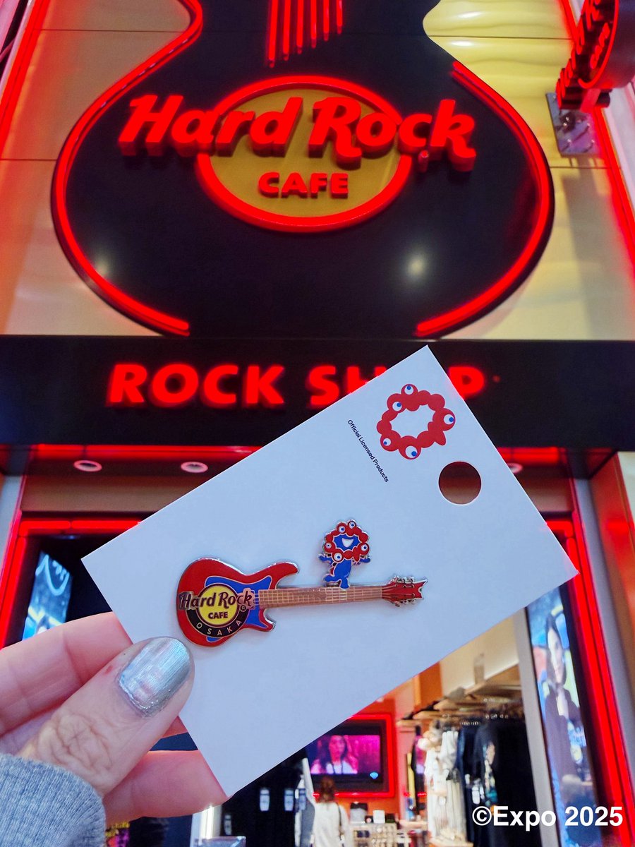 🎸NEW RELEASE from Rock Shop Osaka Namba Rock by Hard Rock
