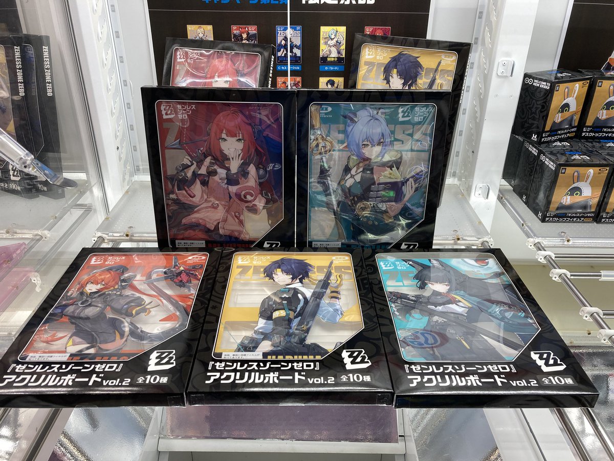 🌟景品情報🌟 ゼンレスゾーンゼロ アクリルボード VOL2 A