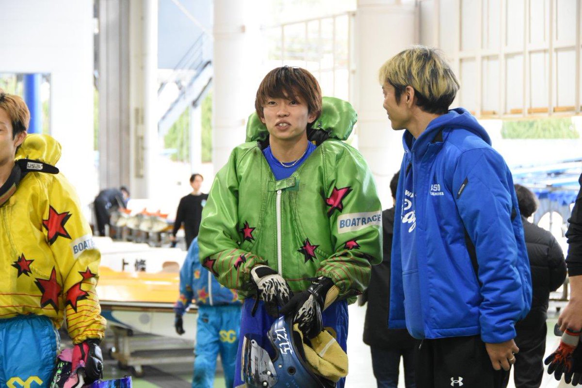 ボートレース 定松 勇樹 GP ジャンパー ボートレース】定松勇樹が転覆