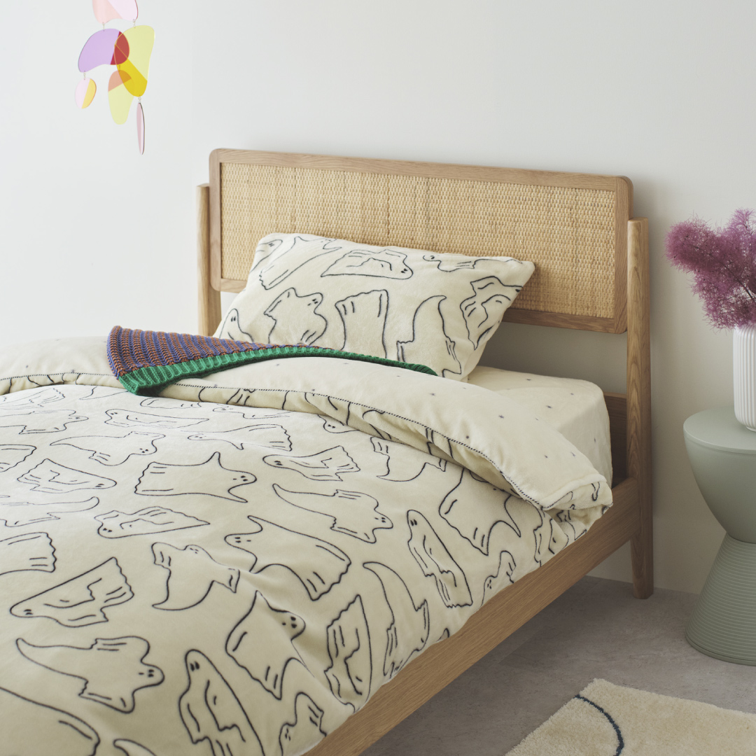 unicoの新作ベッドリネンをご紹介！ かわいいオバケたちが大集合した