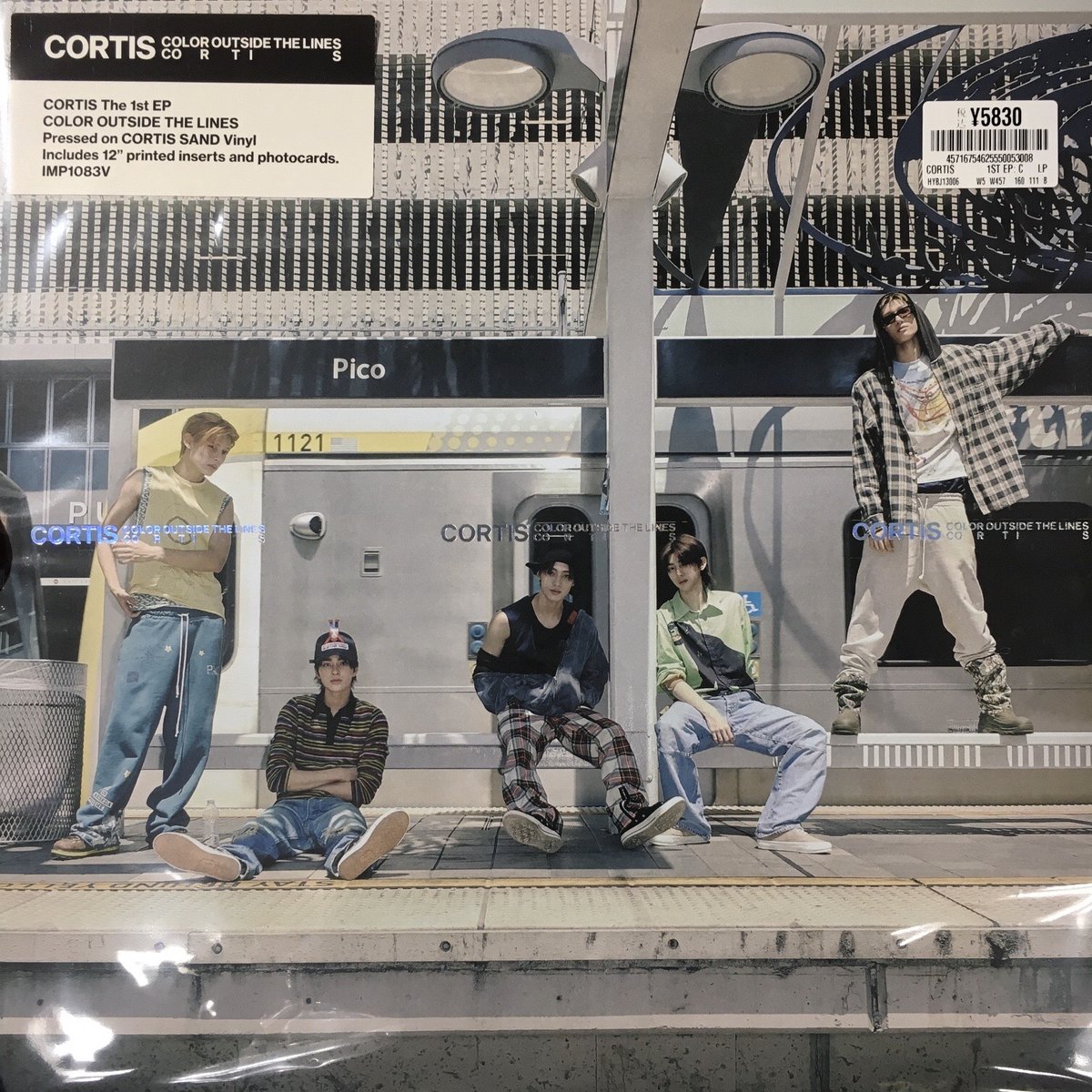 入荷情報】 CORTIS / The 1st EP [COLOR OUTSIDE THE LINES Vinyl