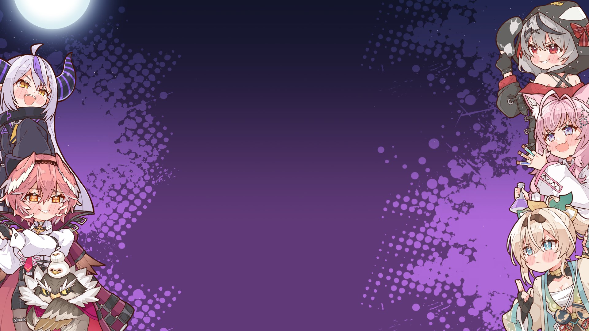 ✨うさねこ16✨ spirit forest 手描きイラスト ✨うさねこ16様専用✨