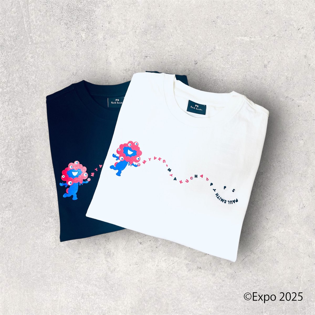 本日ポール・スミス コラボ商品発売🌈✨ ＼ #ミャクミャク がデザイン