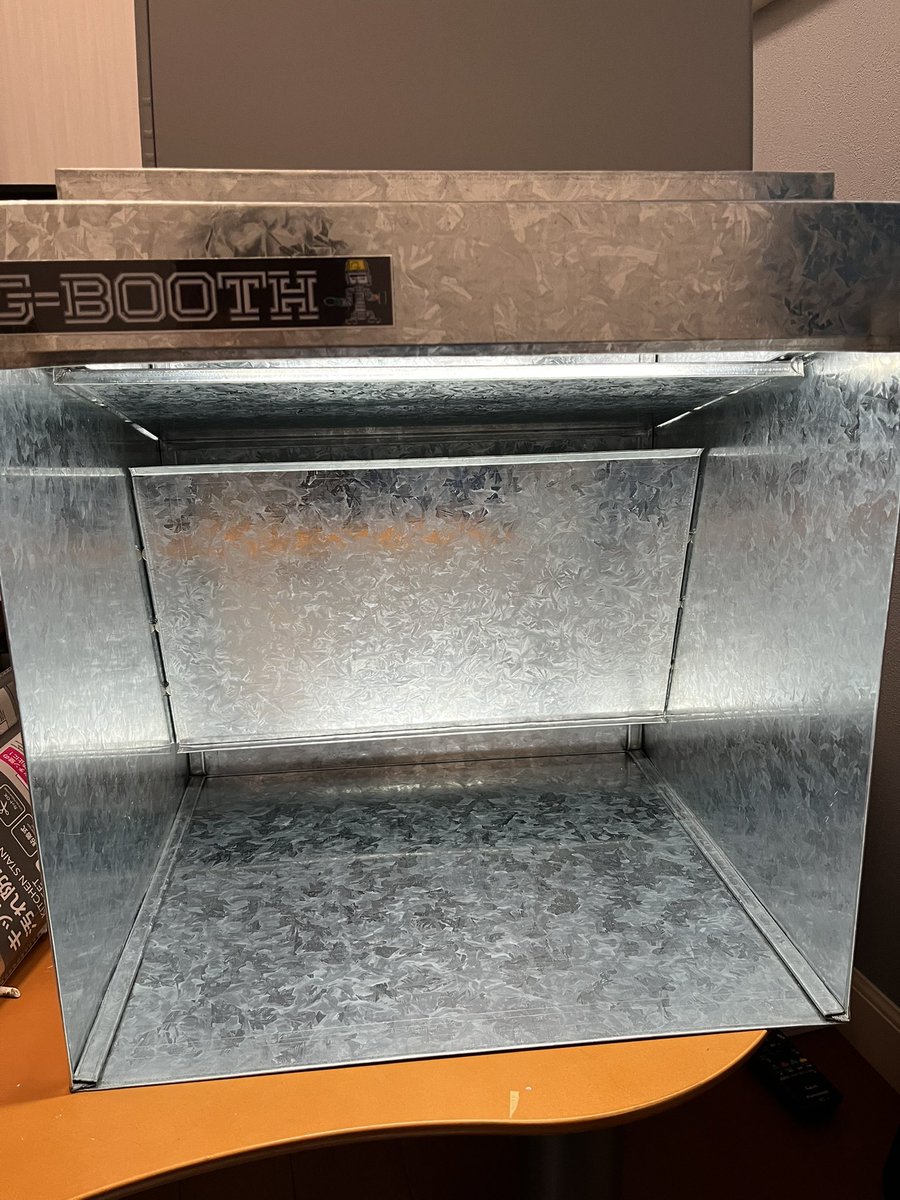 G-Booth M550研磨塗装ブース 追加オプション購入でProSpaceに！ G