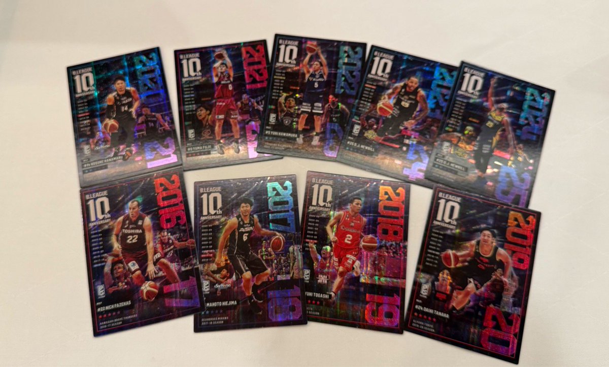 あのレアカードも⁉／ 「B.LEAGUE CARD～REAL CARD COLLECTION～」“10th