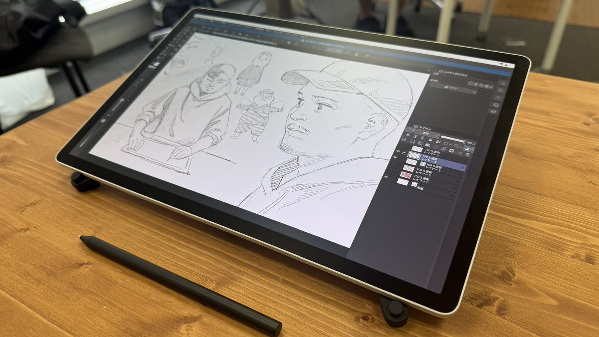 Wacom MovinkPad Pro14、先日触らせていただきました〜。ワコムの