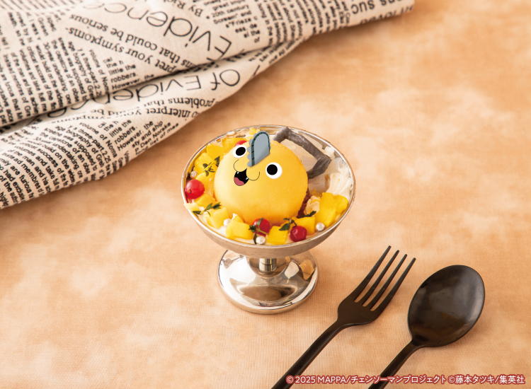 ▷ メニュー紹介 ◁ 【ポチタ】マンゴーパフェ ポチタをイメージしま