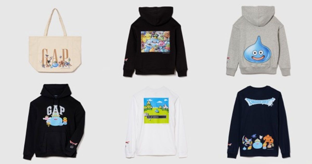 ドラゴンクエスト」が「ギャップ」とコラボ プレミアム・アウトレット