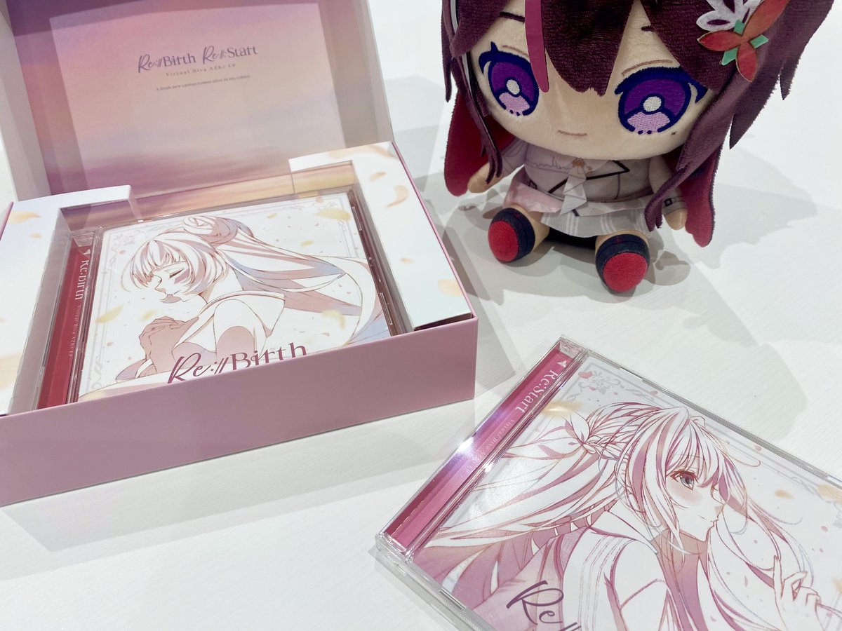 ⚒️#AZKi New EP『Re:Start』『Re:Birth』11/5発売⚒️ 💿完全生産