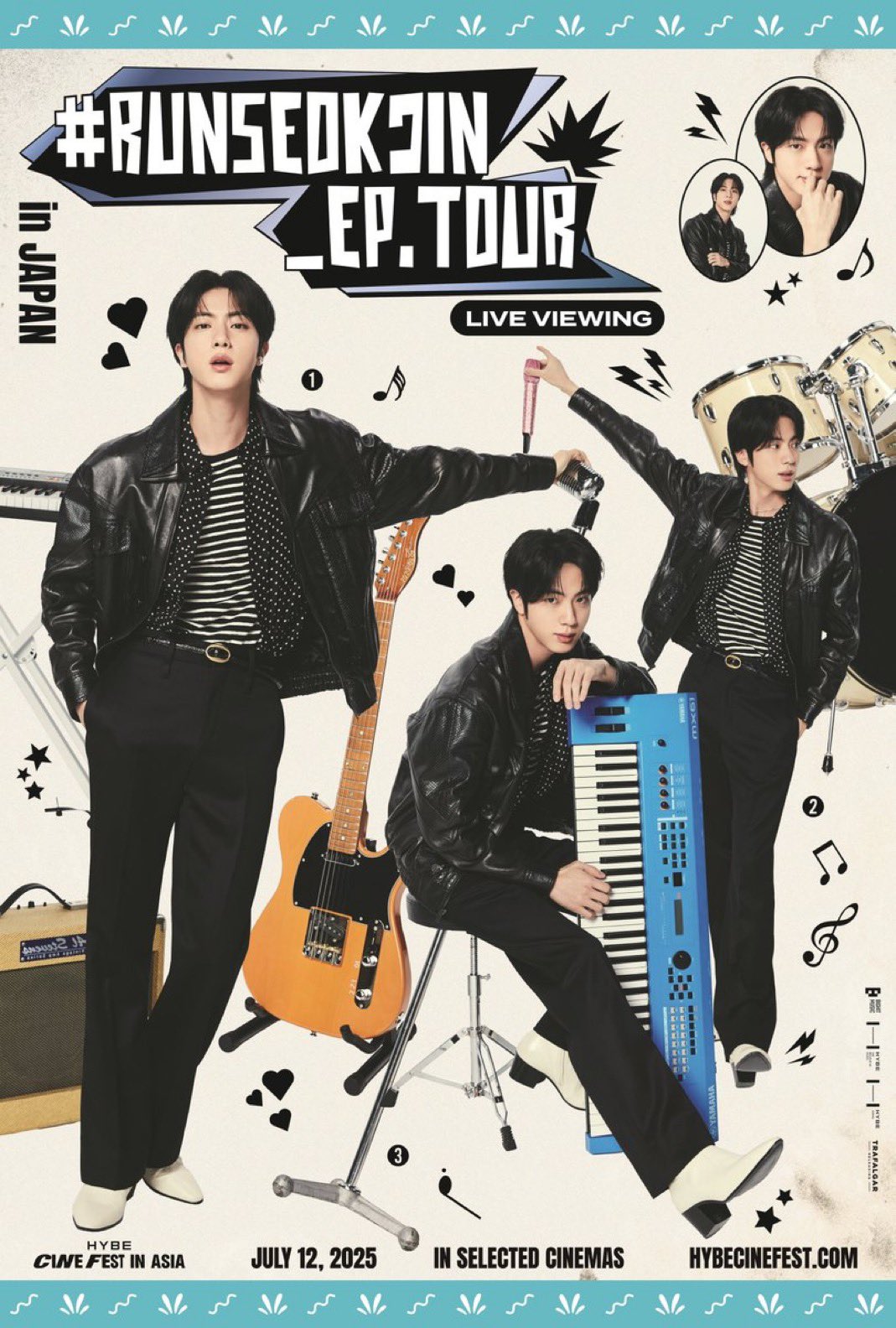 BTS ジン Runseokjin アンコール ラキドロ トレカ 2 BTS ジン