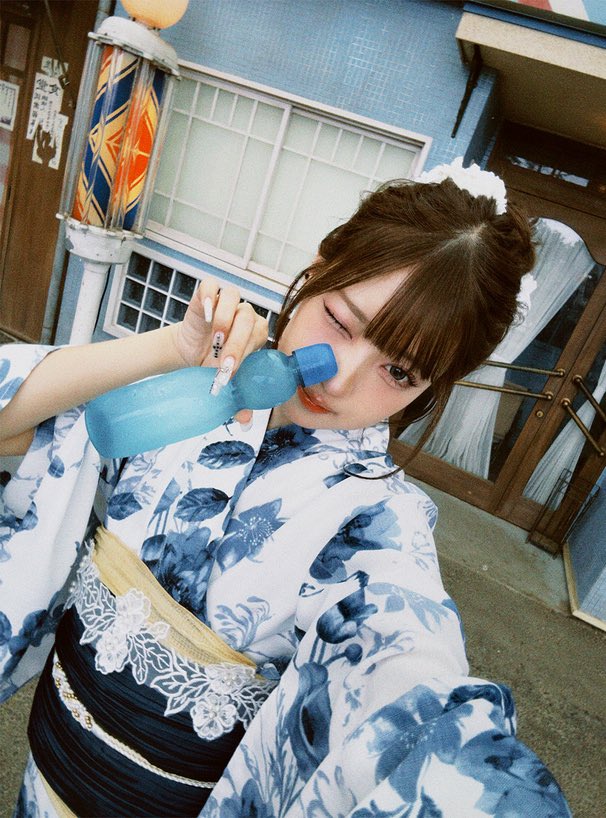 GRLからみなみさんが着こなすオススメ商品🎀】 水彩花柄浴衣セット