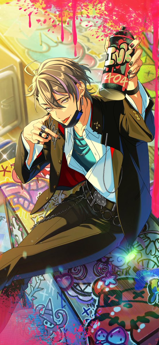 無秩序に刺激的な色を】黒鷺 玲音 初登場 本日正午より期間限定ガチャ