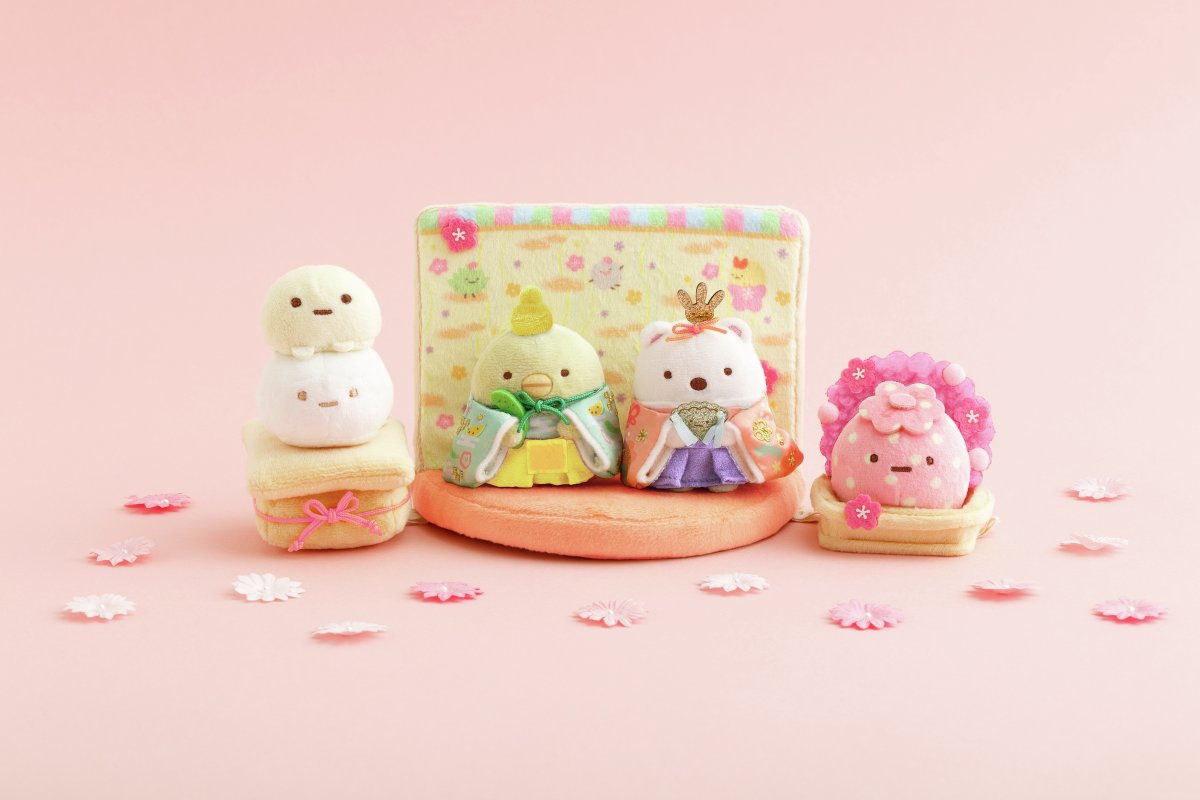 本日受注開始／ 🌸🎎ひなまつりをすみっコたちといっしょに🎎🌸 今年も