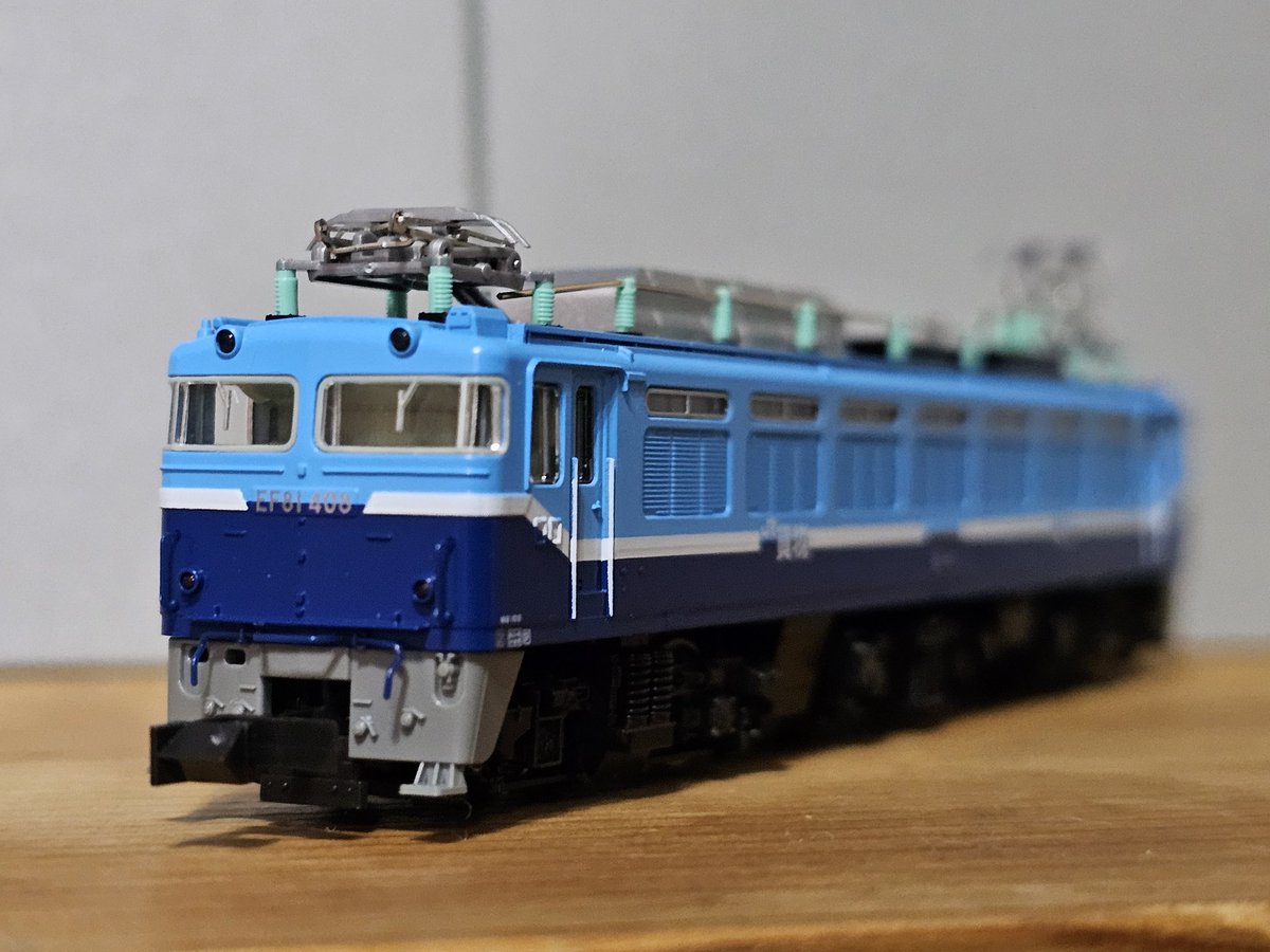 KATO鉄道模型まつり特製品 EF81 408 貨物試験塗装機 限定品につられて