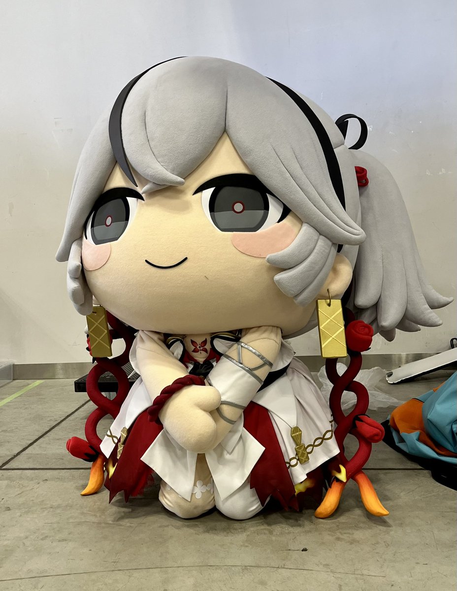 正座着ぐるみツバキ！ #鳴潮 #c106