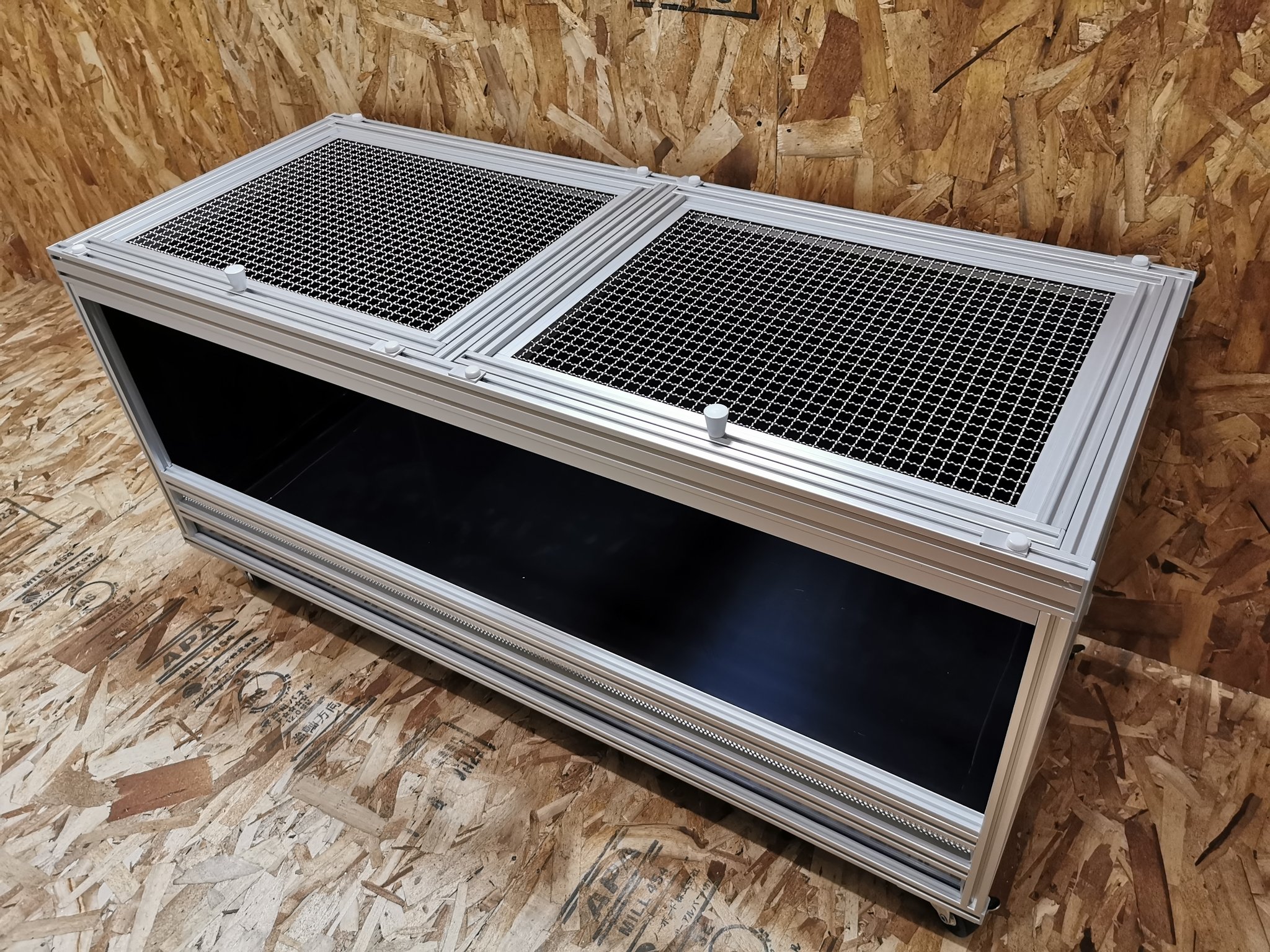 ニック【OKACAGE】爬虫類ケージ 900×450×450 防水 OKACAGE】爬虫類