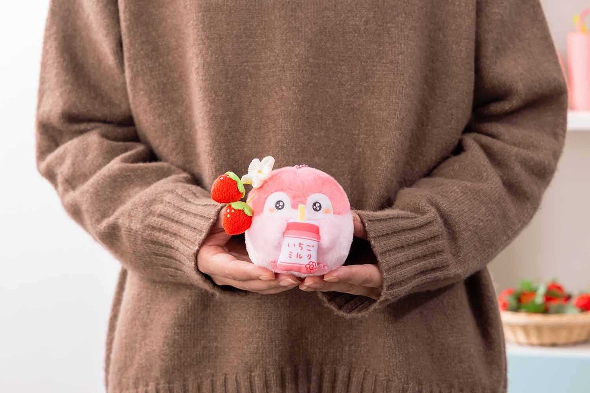 🍓1月19日 新発売🍓 『いちごミルクだ〜いすき！な 手のひらマスコット