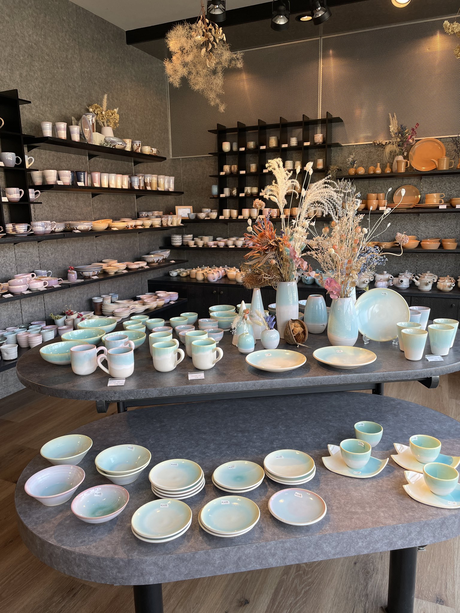 未使用・説明書付き】萩焼 酒盃等5客セット萩陶苑作品・希少品