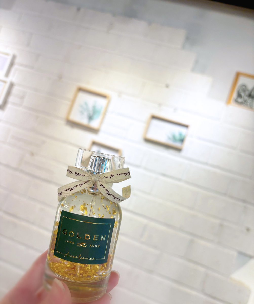 SNYサノクの時にジョングクがソンムルした香水の香りを調香師さんが