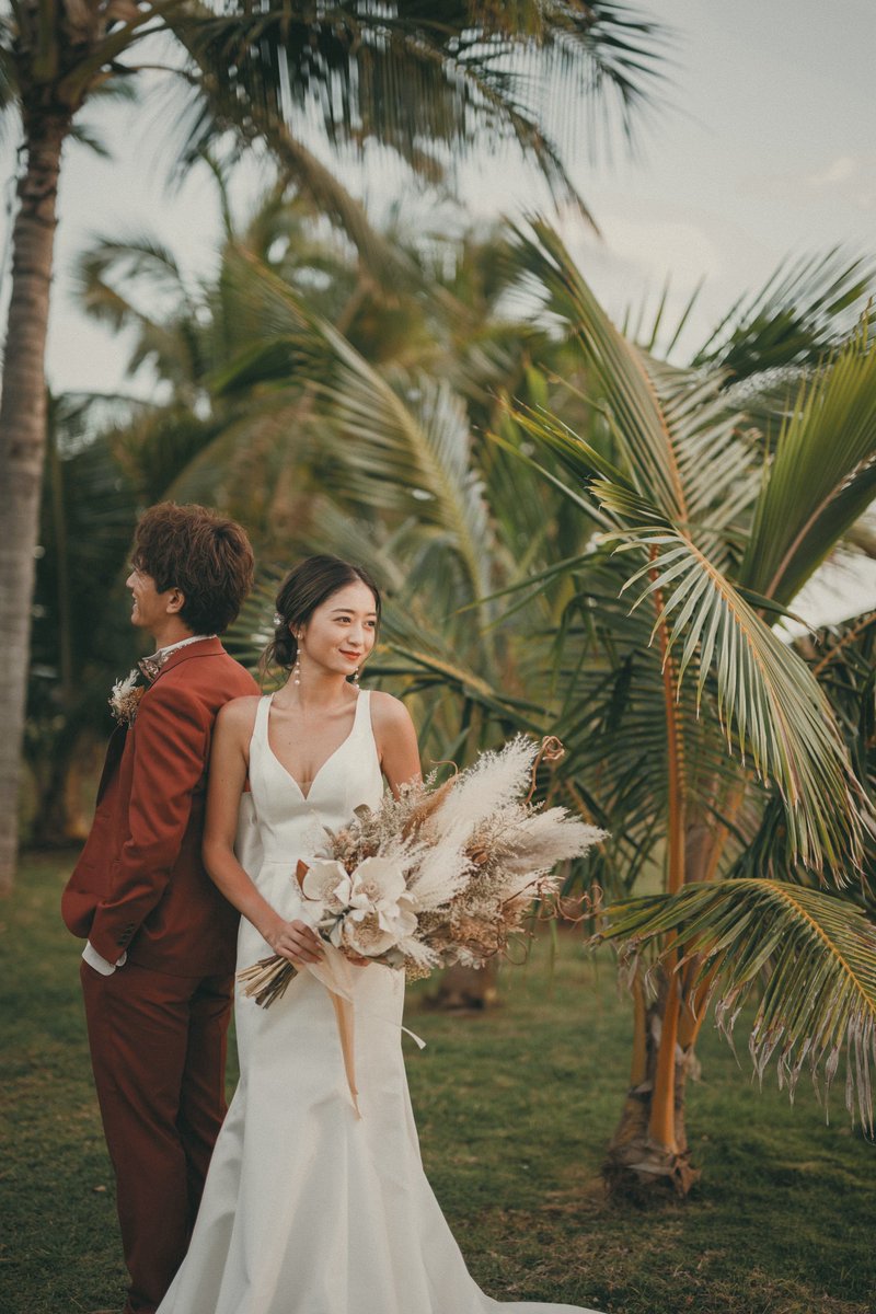 ハワイ挙式でめちゃくちゃ好評だった このウェディングドレス実は