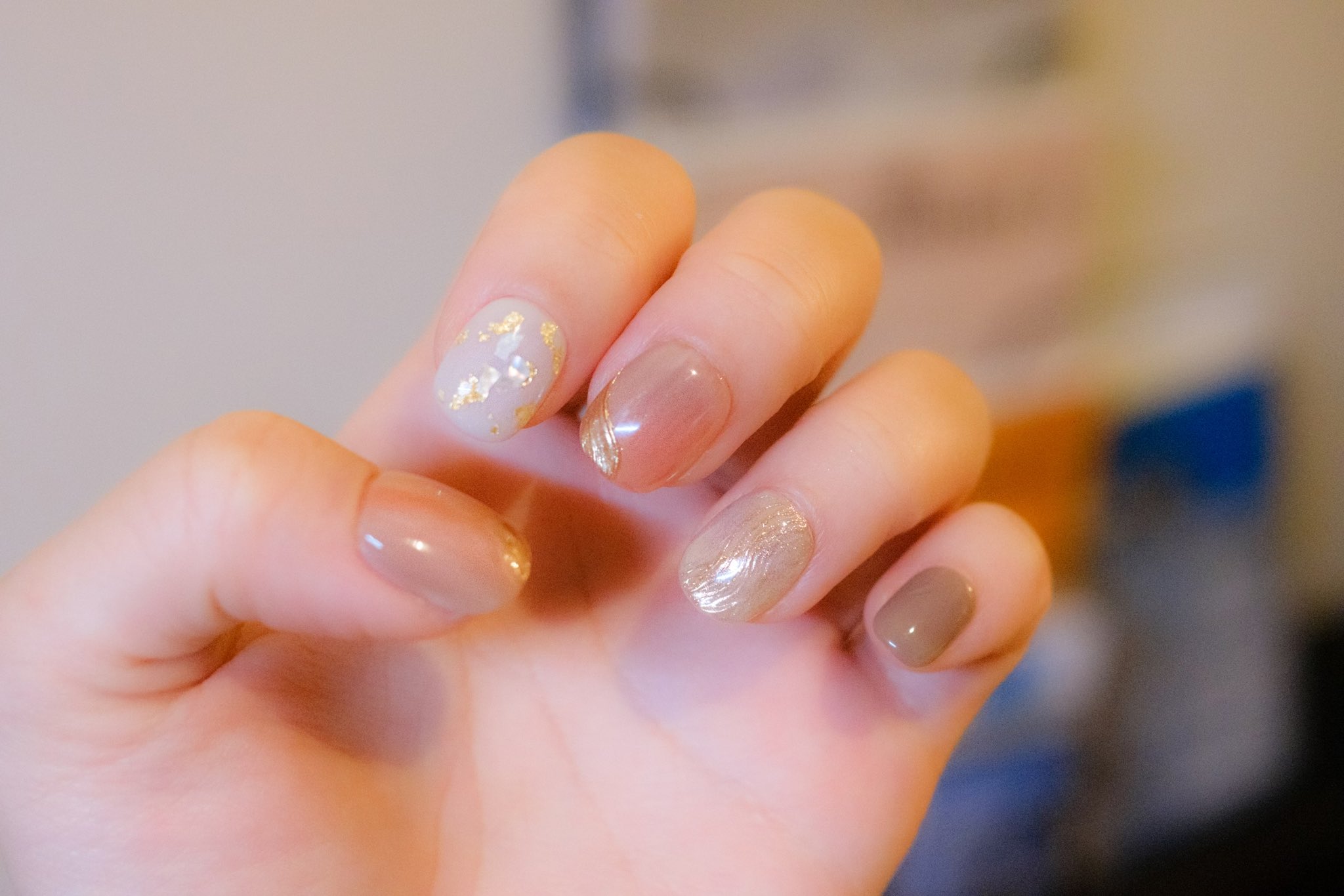 ☆エバーネイルセット☆親指のみ一回使用ever nail Xmas エバーネイル