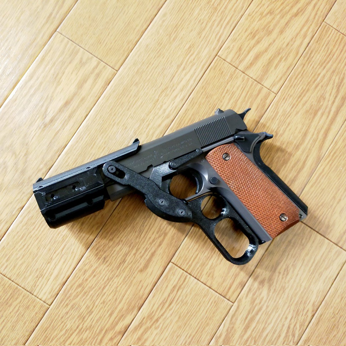 マルイM1911A1ガバメントHG用フリップコックキット取付説明 保存版