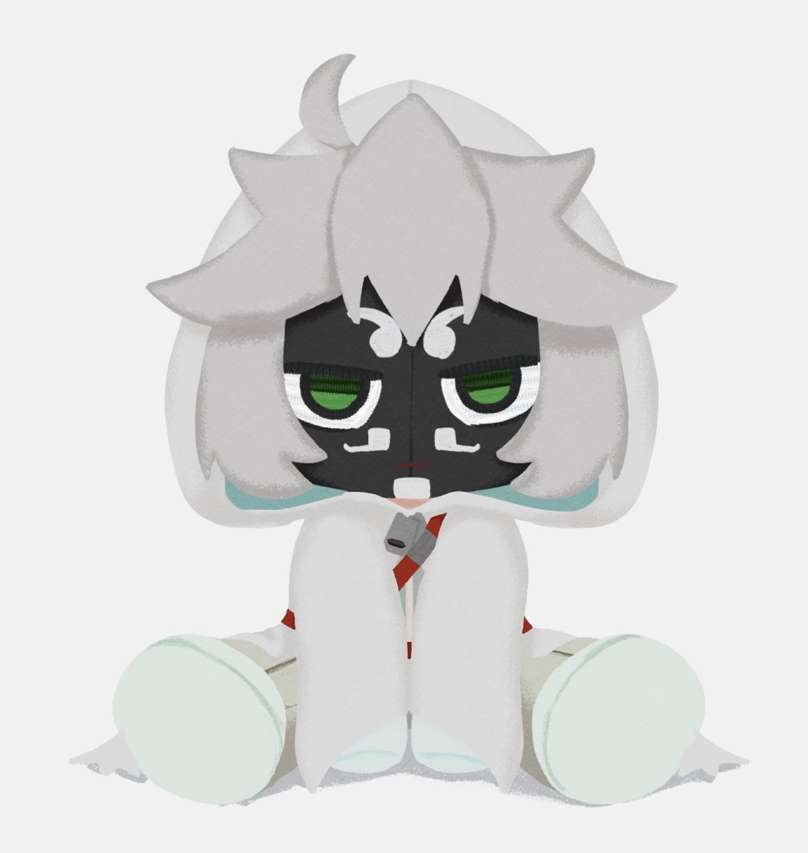 ホワイト君おかえり記念の再掲 新しいのも描けたら描きます！！