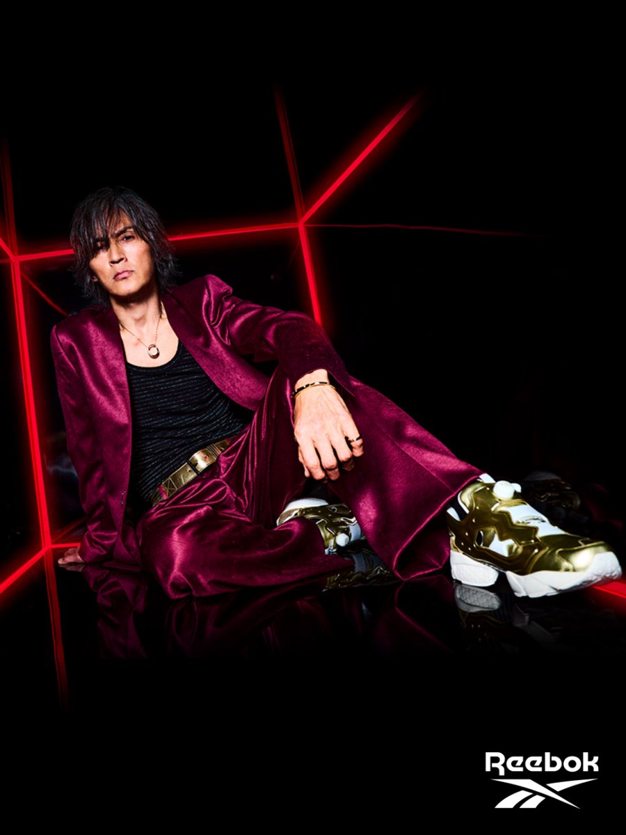 B'z INSTAPUMP 94 FURY 稲葉浩志　Reebok