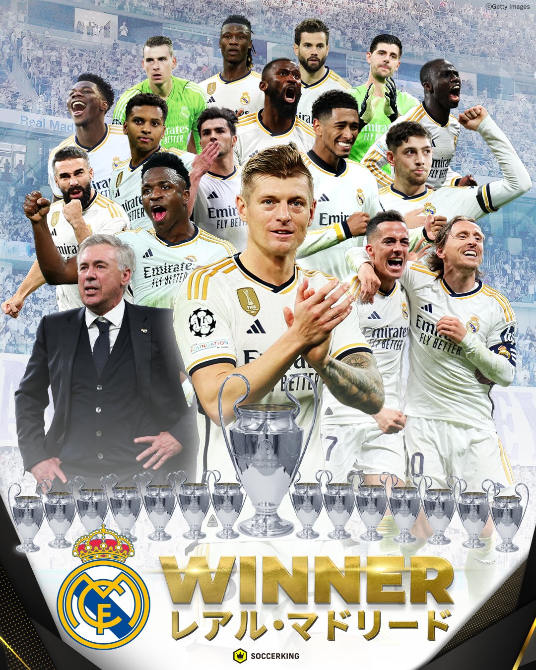 レアルマドリード 97/98UEFAチャンピオンズリーグ優勝記念