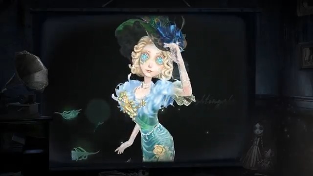 ⚠︎森 第五人格 サイン色紙 少女 ⚠︎森 第五人格 サイン色紙 少女