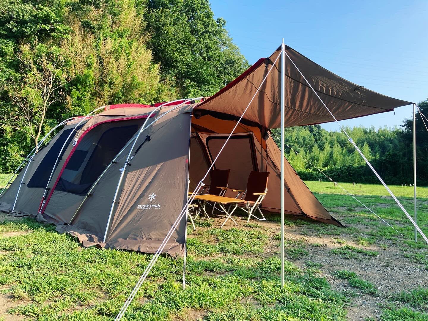 美品 ランドロックセット スノーピークテント