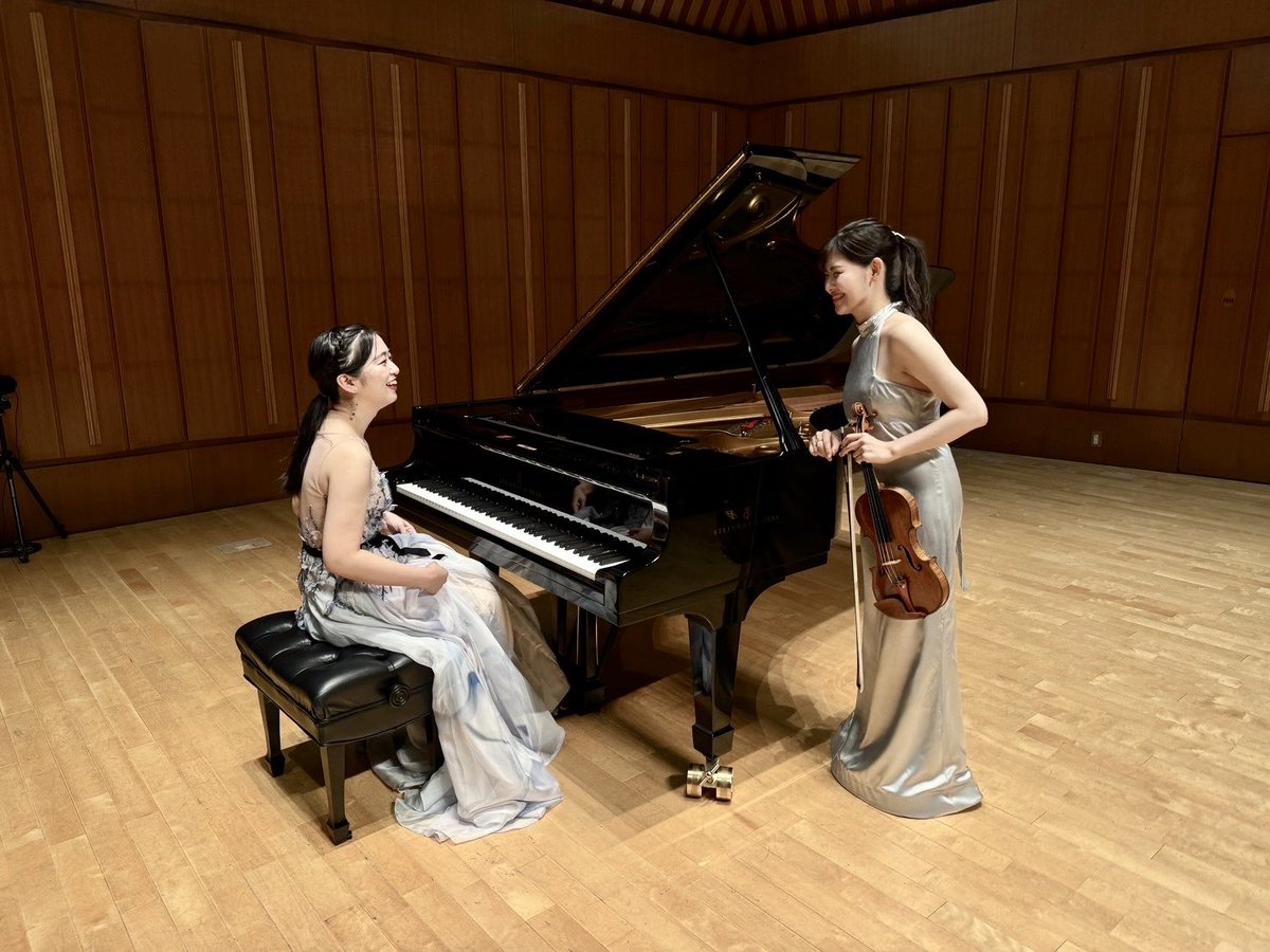 デュオリサイタルツアー 完走🎻🎹 とうとう終わってしまいました。 4