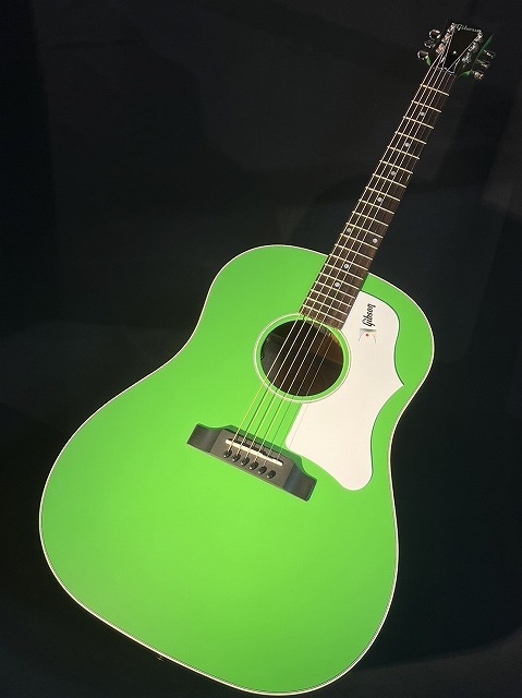 2020年製のショップオーダー1本モノ！Gibson CS J-45 Lime Green美品