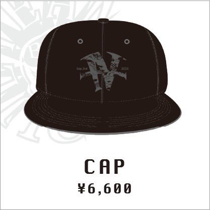 9月3日に有明アリーナで行われるドヘニー戦の記念Tシャツとキャップの