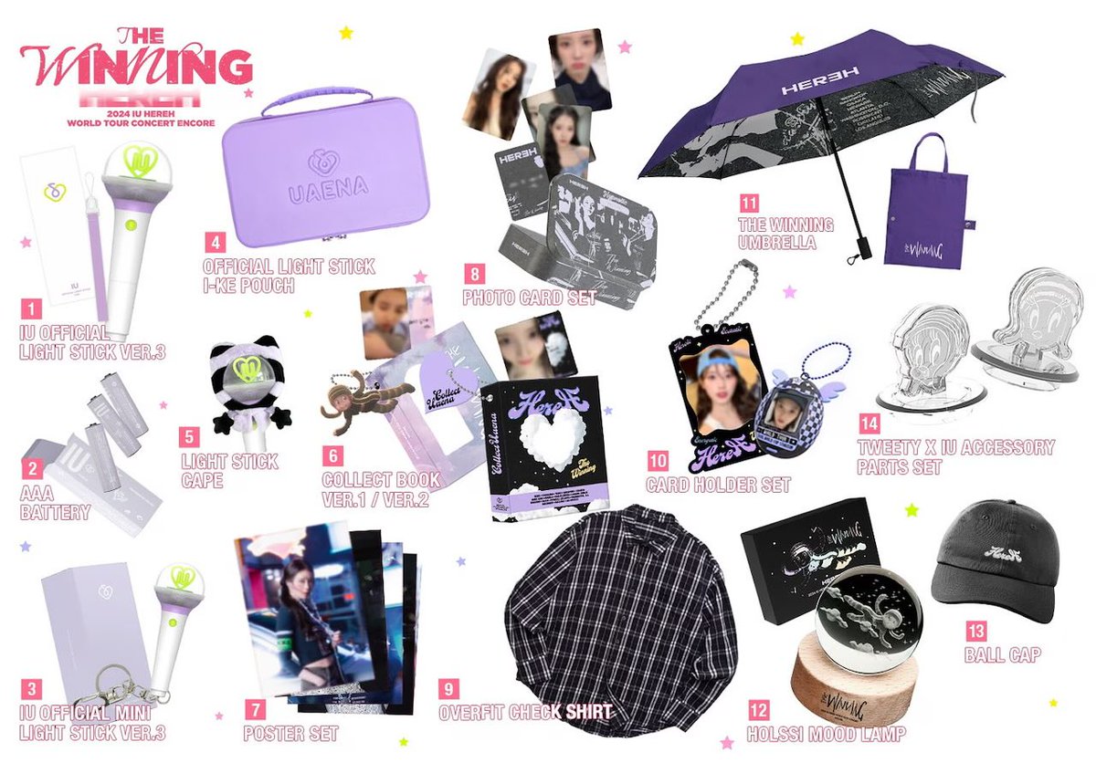 2024 IU HEREH WORLD TOUR CONCERT ENCORE THE WINNING MD💜 アンコン