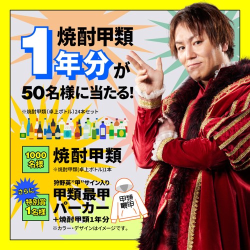 i*o様 焼酎甲類 1年分（24本セット） 懸賞品 アンケートに答えて焼酎甲