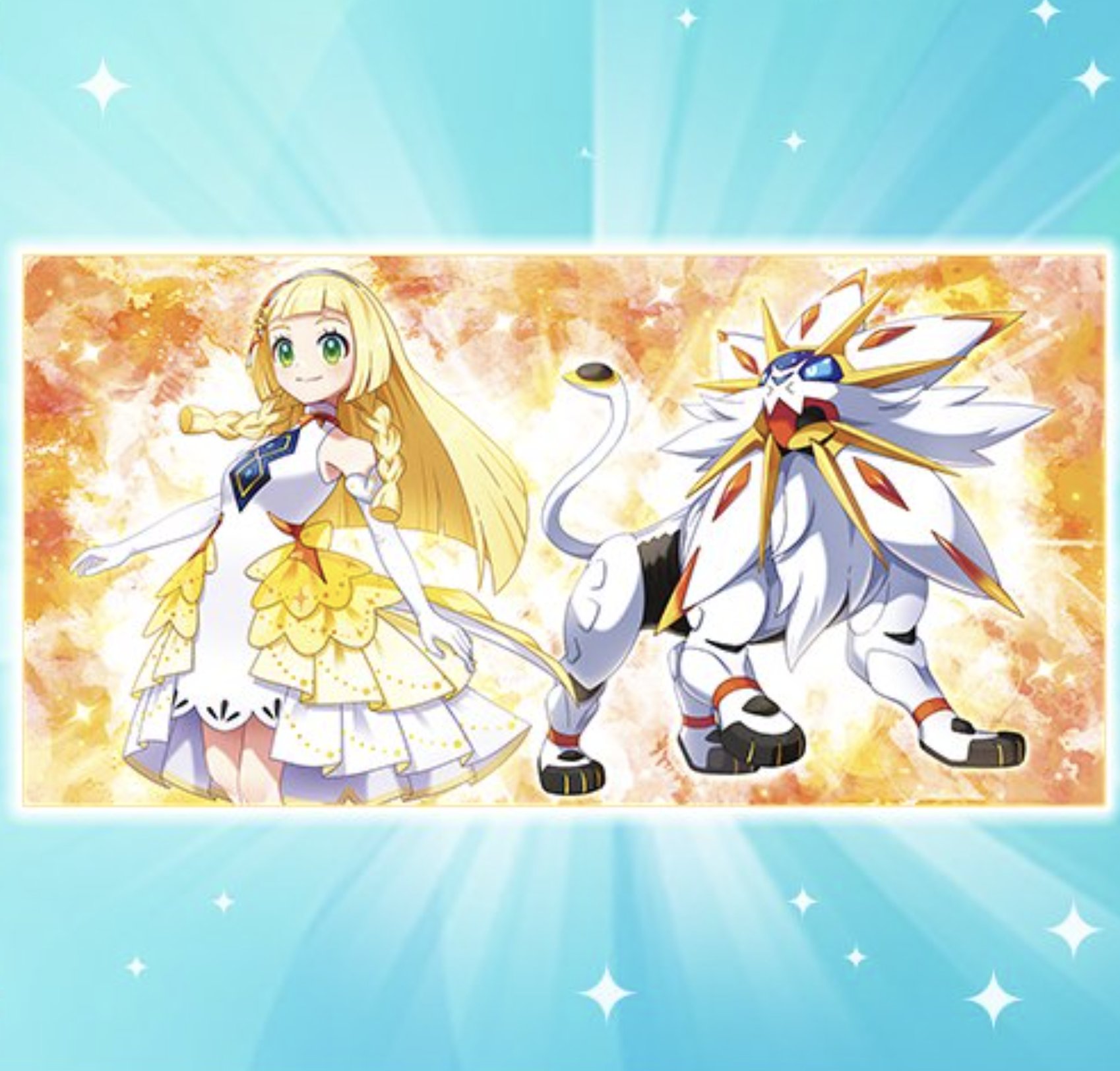 おしゃれを楽しむリーリエ プレイマット ポケマスEX プレイマット