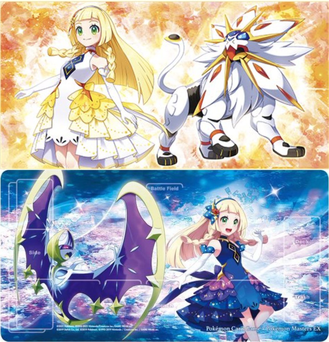 リーリエのプレイマットは無しですが・・・】 ポケマスEXにて「全力