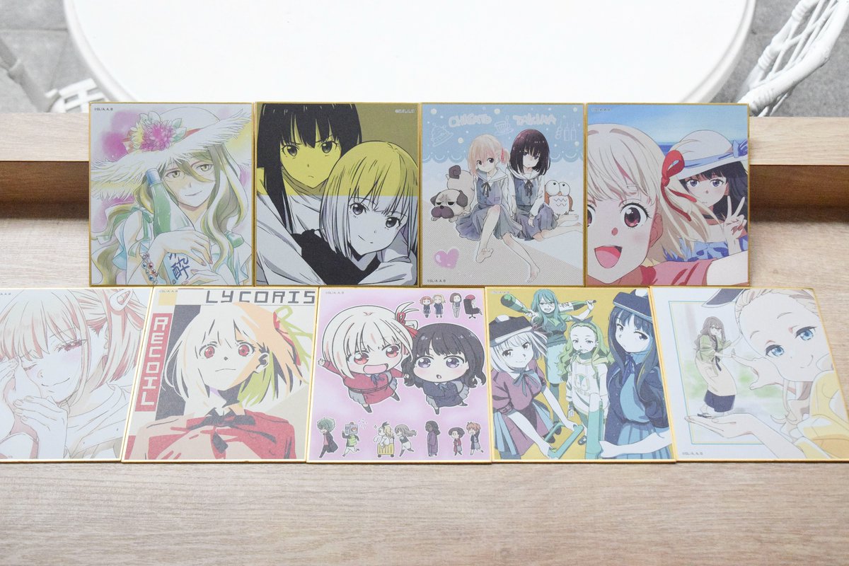 ✧┈┈ リコリス・リコイル展 ～seize the day～ グッズ紹介